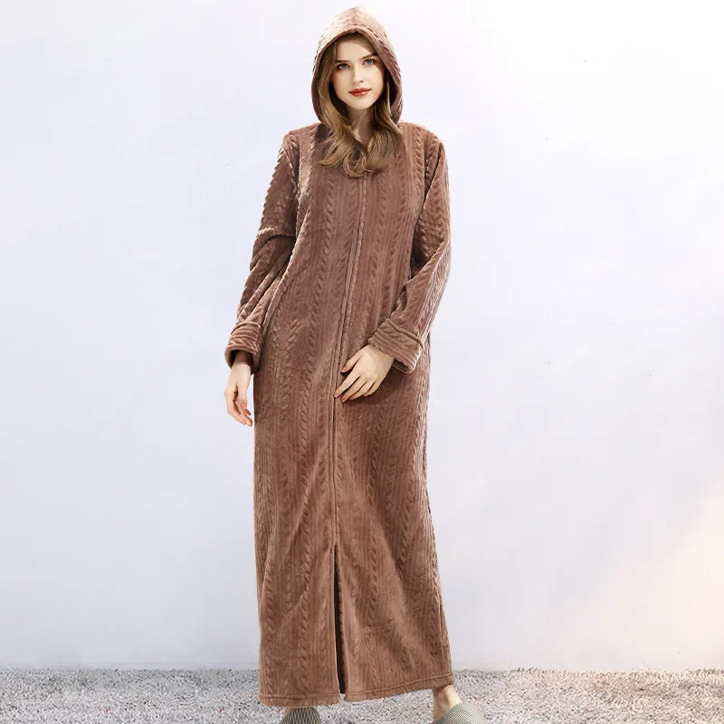 HoodedHug – Autumn Evening Wear for Couples