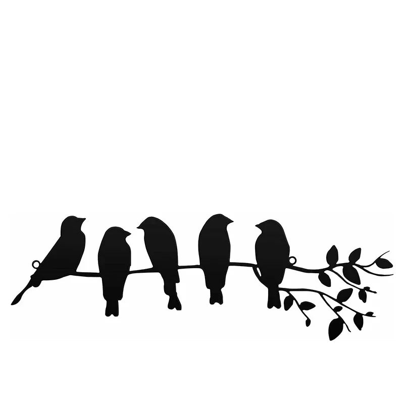 Birds Metal Wall Sticker