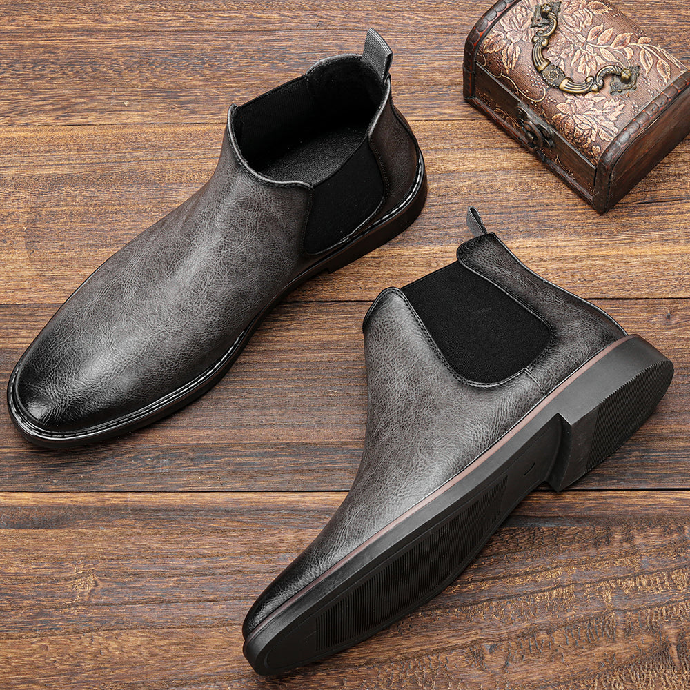 Paul: Retro Chelsea Boots - Comfortable, Handcrafted Fashion Footwear | Winter&Autumn