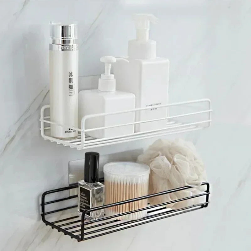 Sophia Wall-Mounted Corner Storage Shelf – Bathroom & Kitchen Organizer