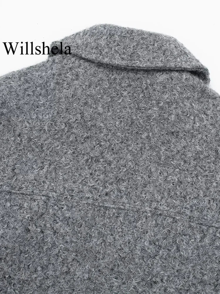 Willshela: Front Zipper Jacket