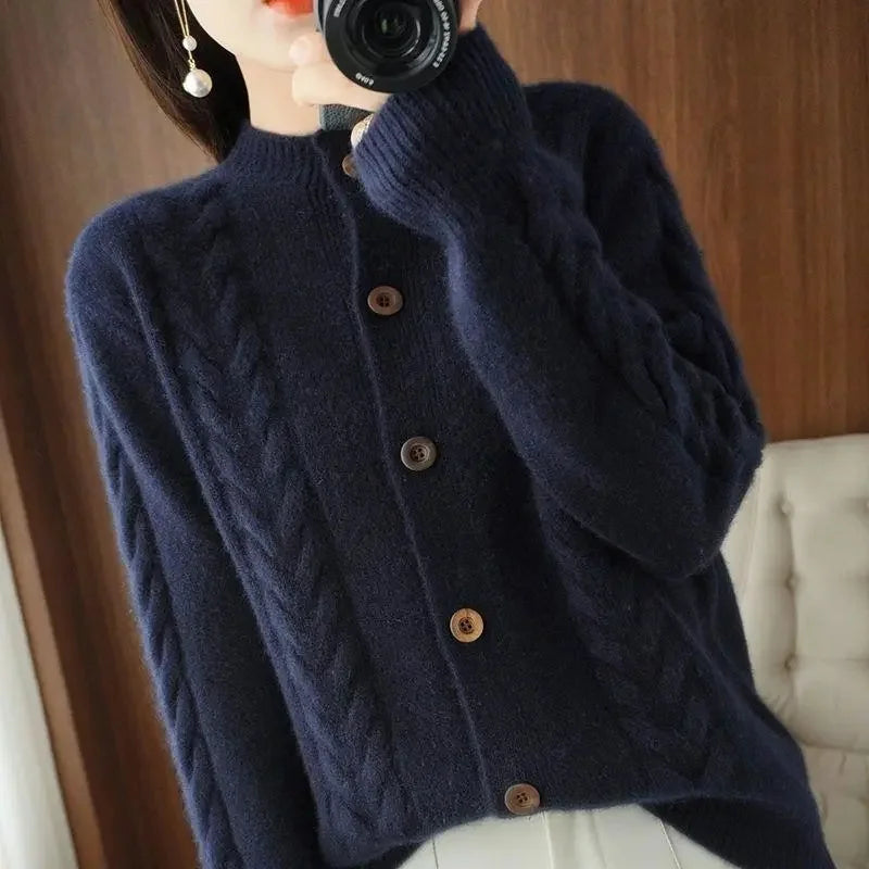 Elegant Knitted Cardigan