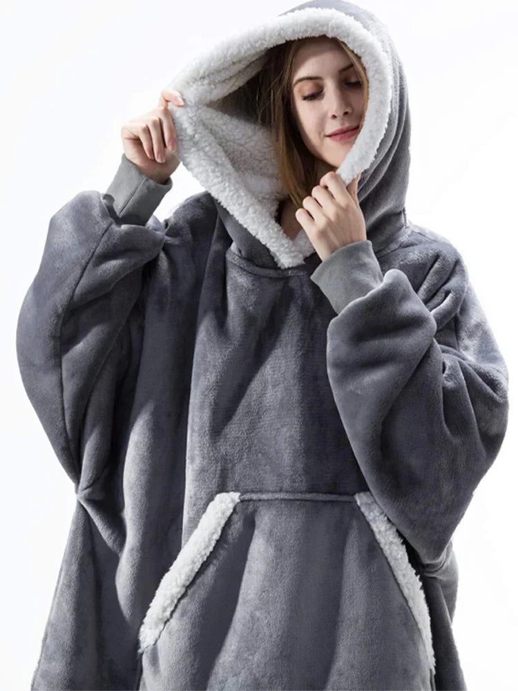 FleeceWrap - Sweater Polar com Capuz