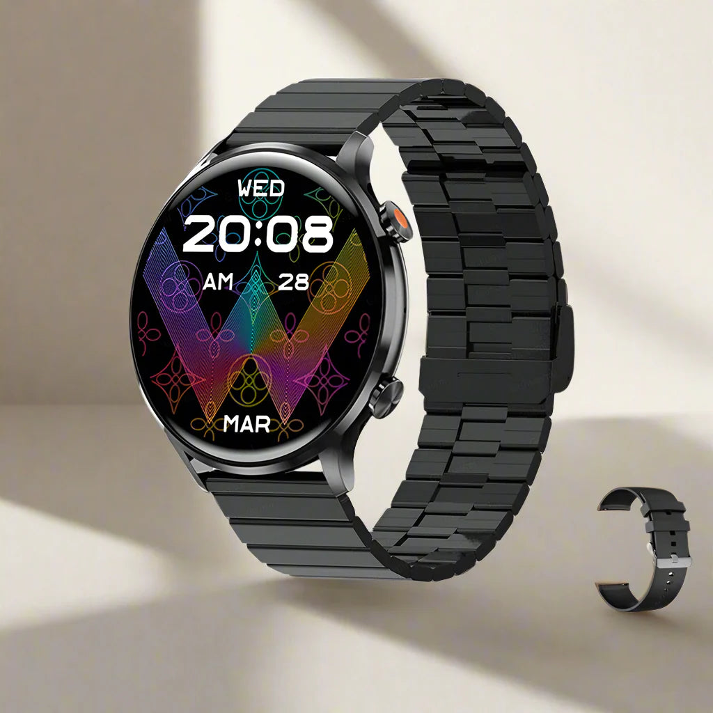 Lynx AMOLED Smartwatch – Display HD, Chiamata Bluetooth, Tracker Fitness, Impermeabile IP68