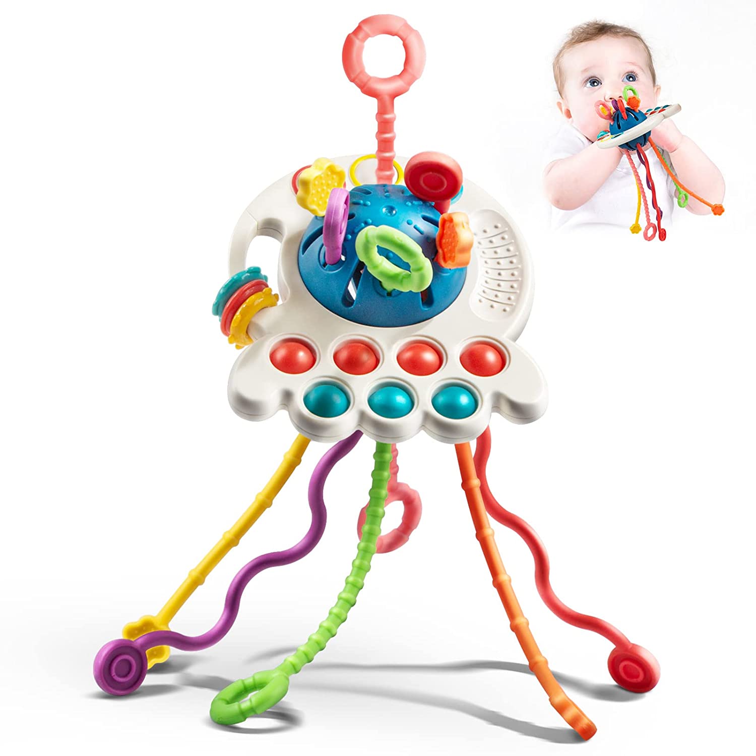 UfoToy™ - O encantador brinquedo UFO - brinquedo sensorial para bebés