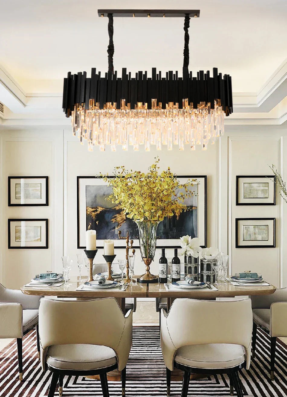 Edward Crystal Chandelier