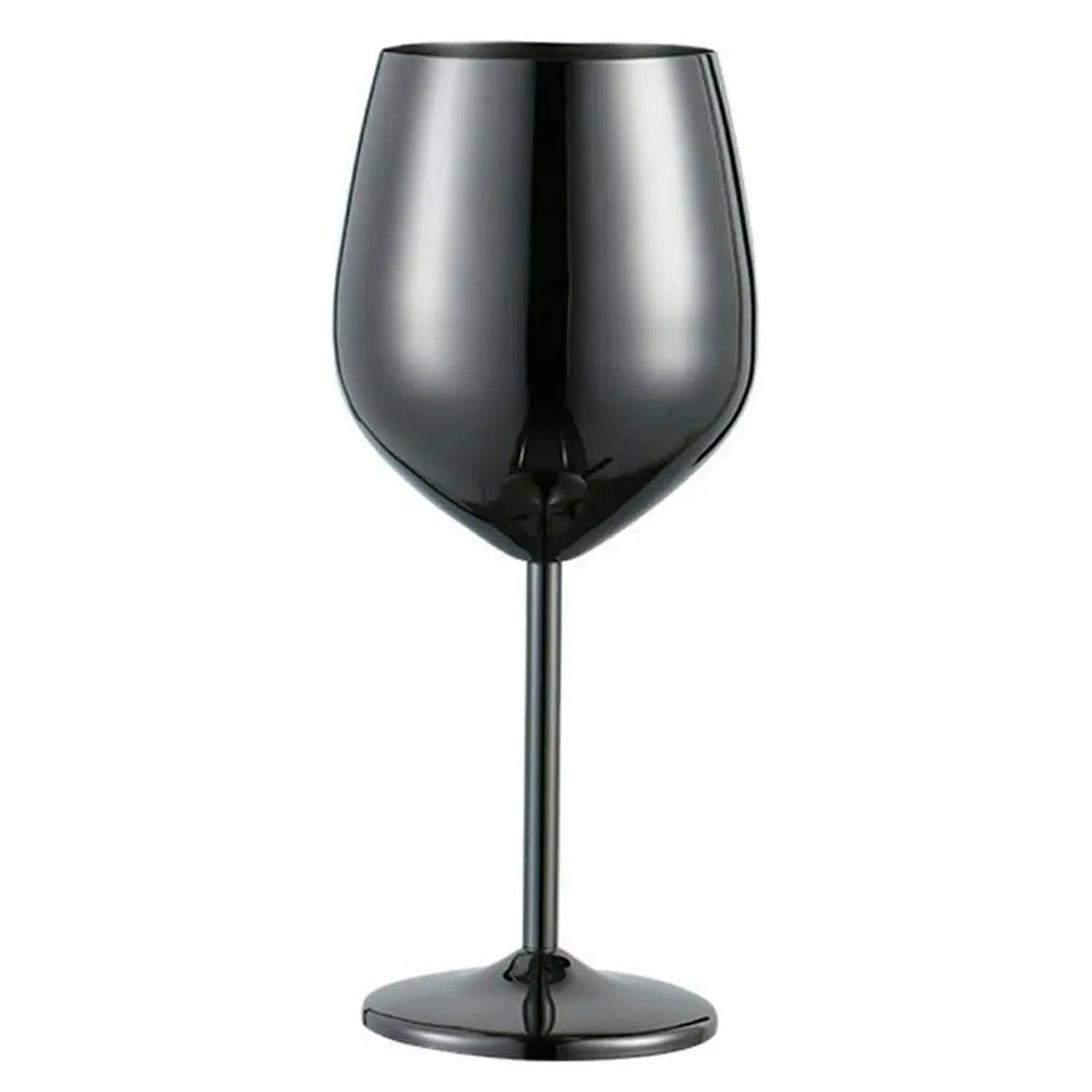 Mirror Tint Stainless Steel Wine Glass