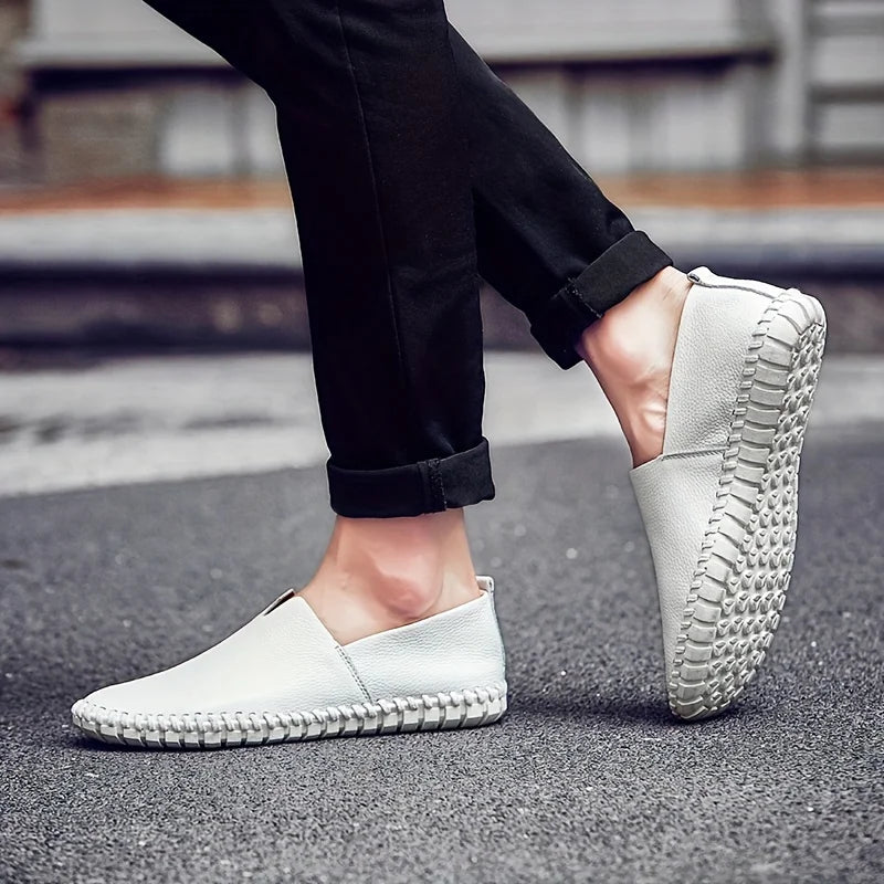 Giuseppe Abbati skor. 100% äkta läder tofflor sommar loafers sandaler