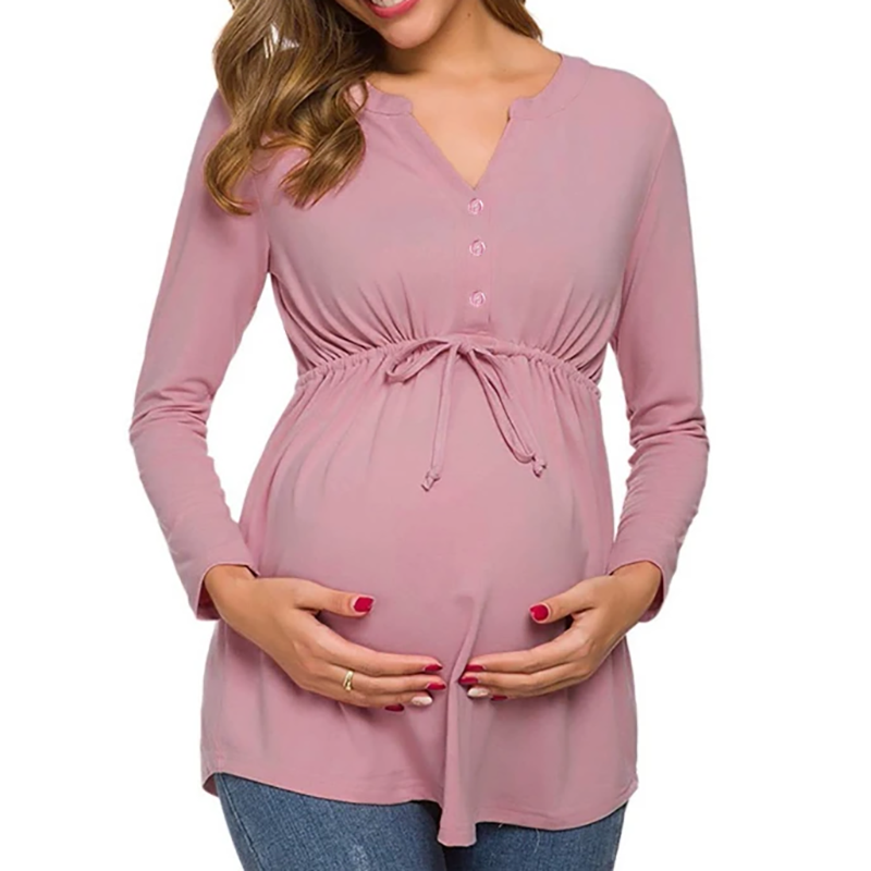 Cotton Maternity & Nursing Blouse