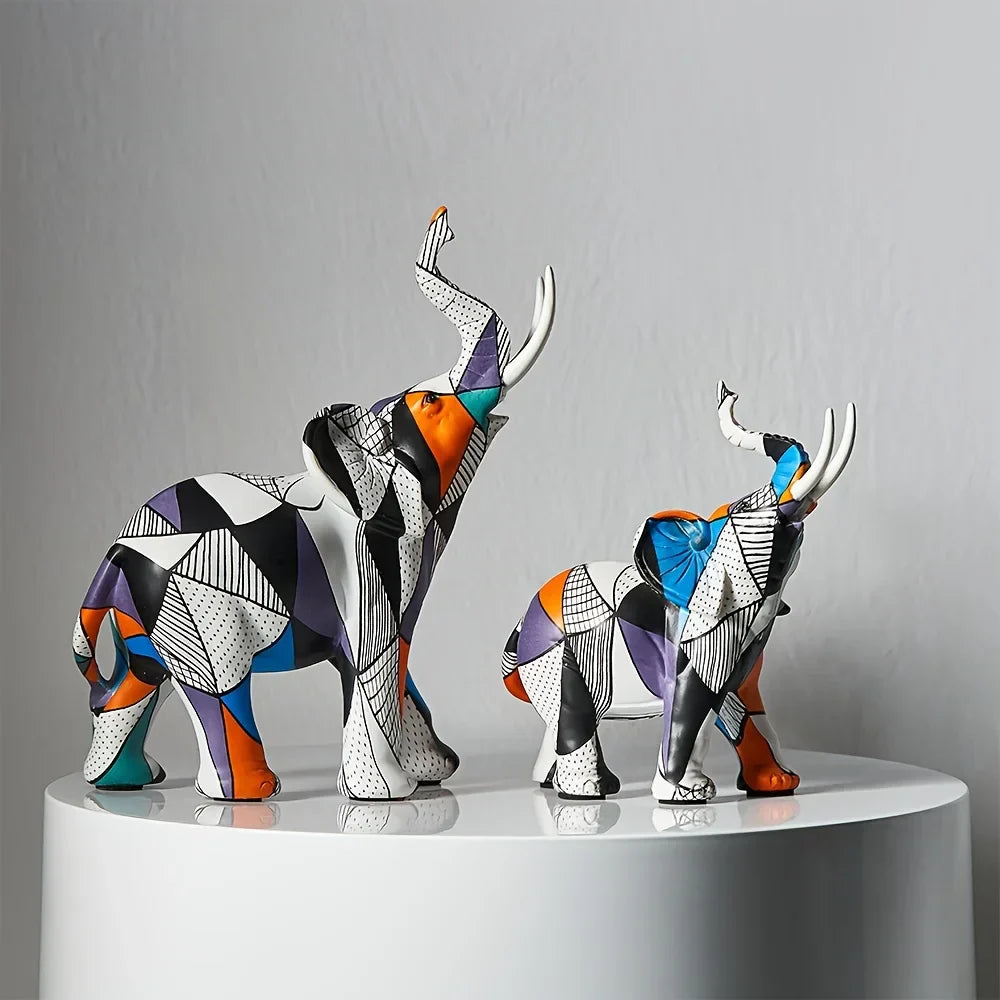 Modern Elephant Art: Nordic Decor