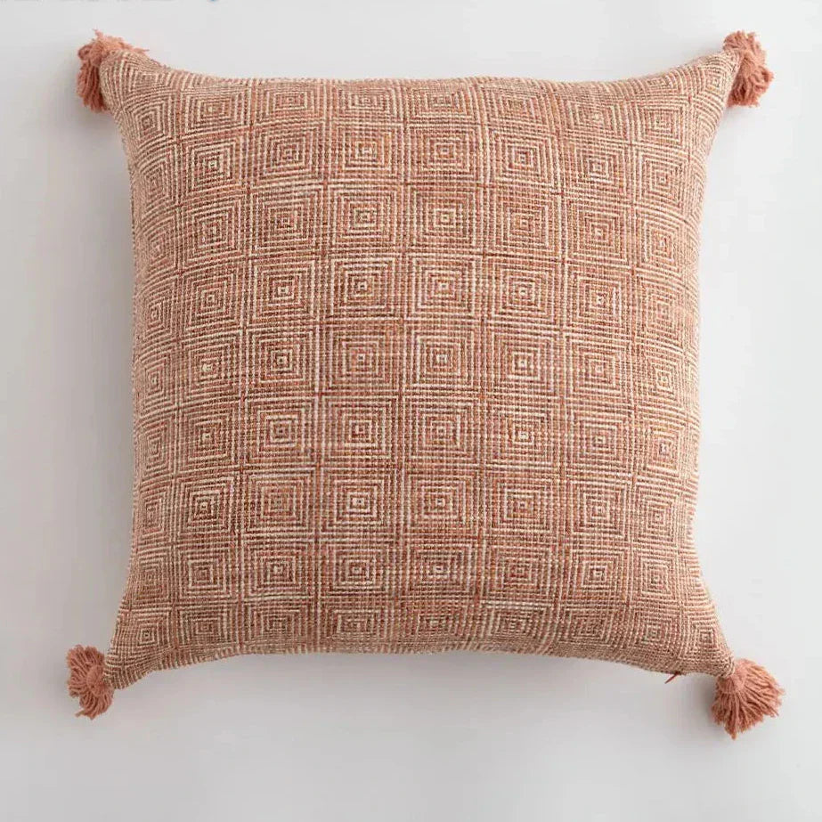 CreamCozy - Decorative Cushion Cover with Linen