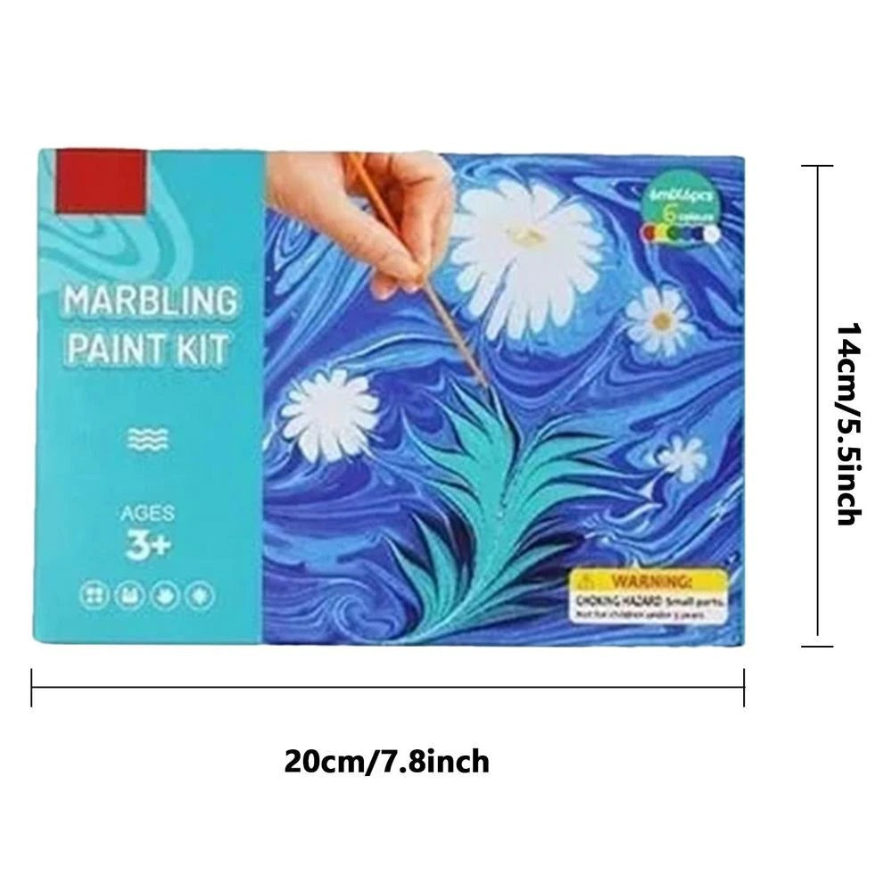 Water Marbling Paint Set™ - Create works of art with water marbling