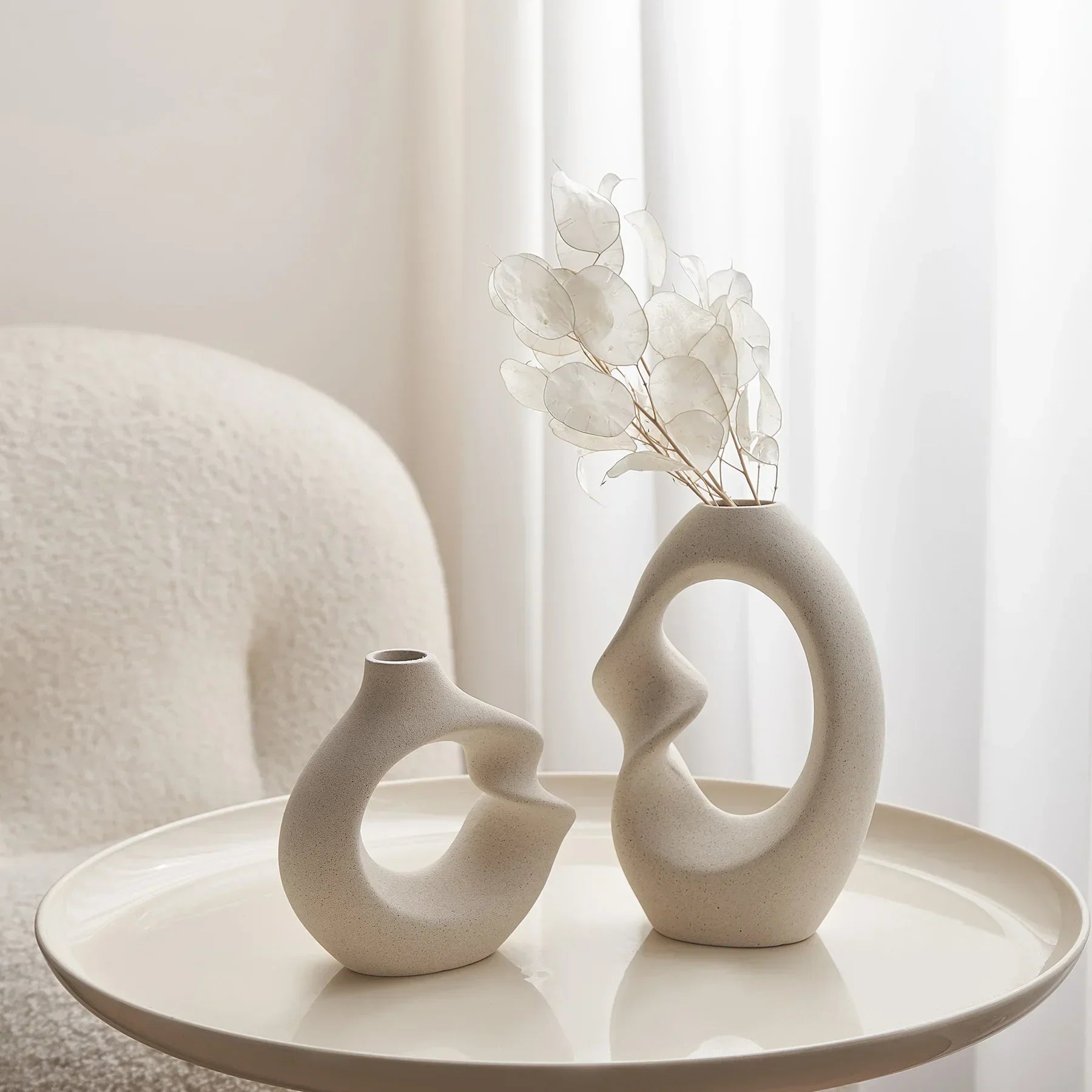 Onda Sculptural Vas Set