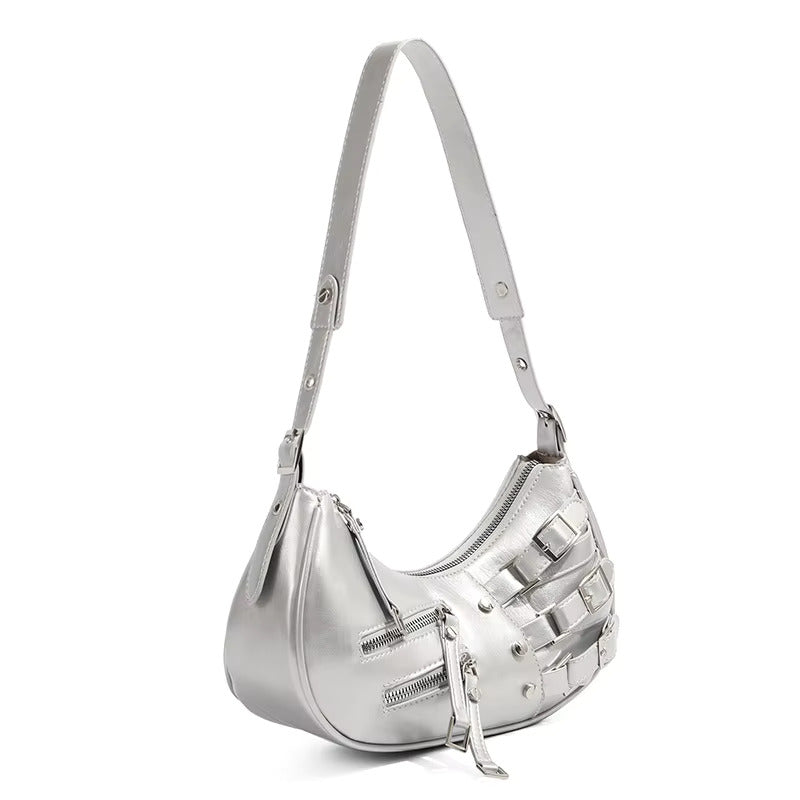 Kaida Buckle Hobo Crescent -laukk