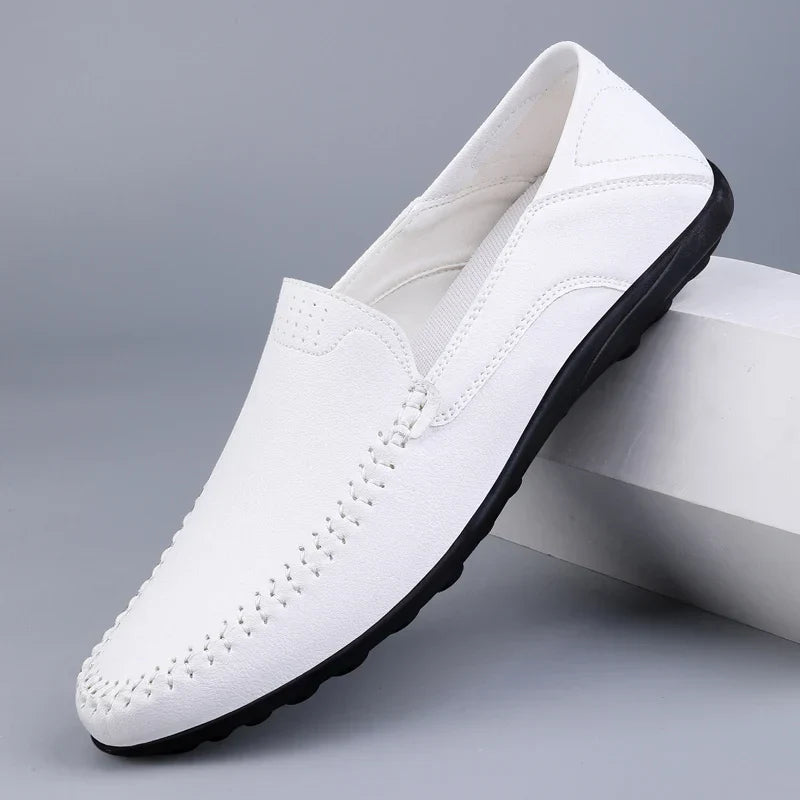 Pennybrook leren loafers