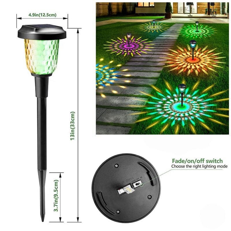 Rainbow Garden Solar Lights