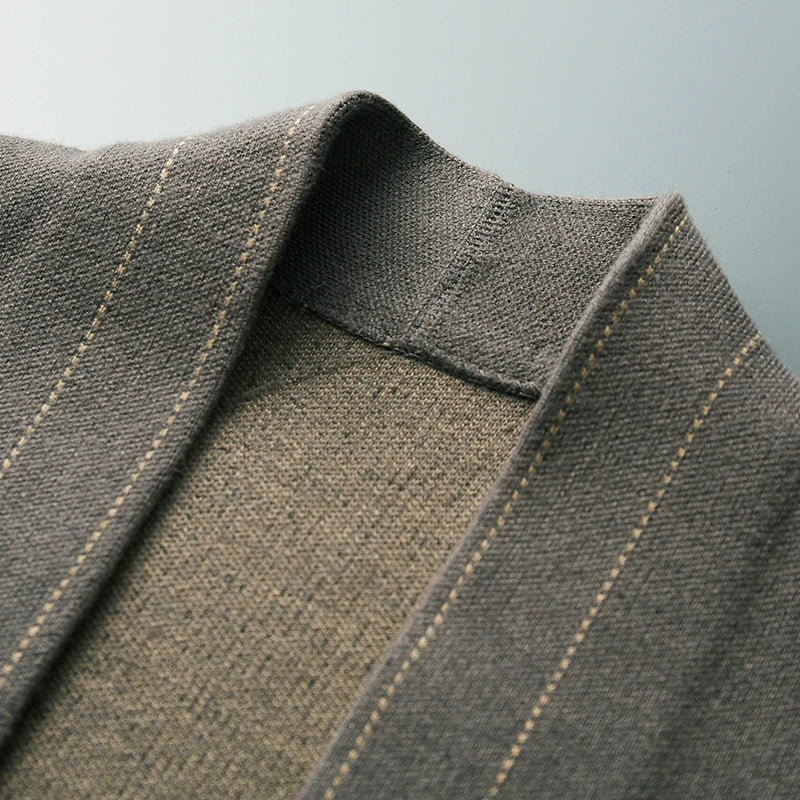 Oliver Wool Stickad Cardigan