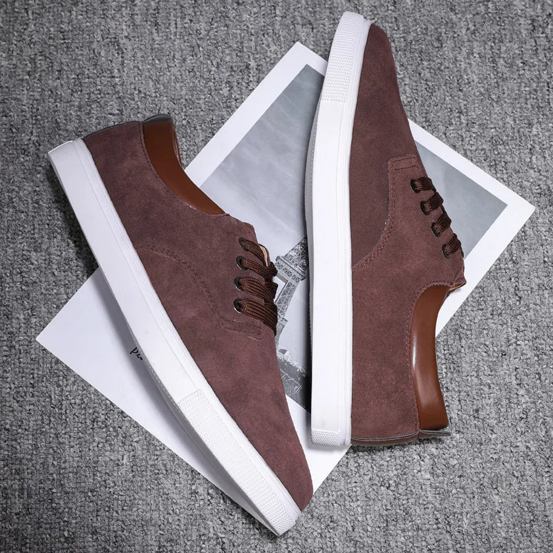 Genuine Suede Leather Sneaker