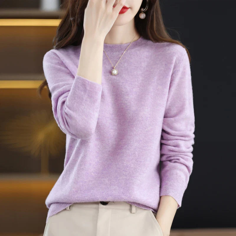 Charlotte: 100% wool cashmere sweater