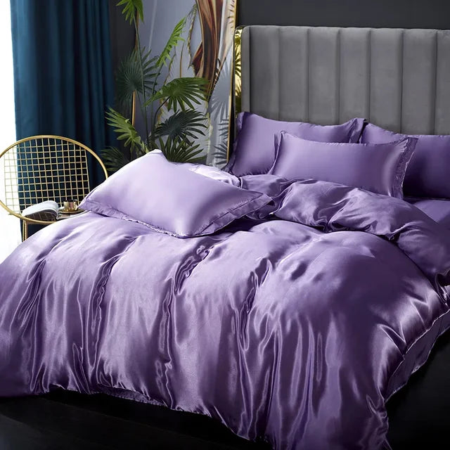 Silk Satin Bedding Set