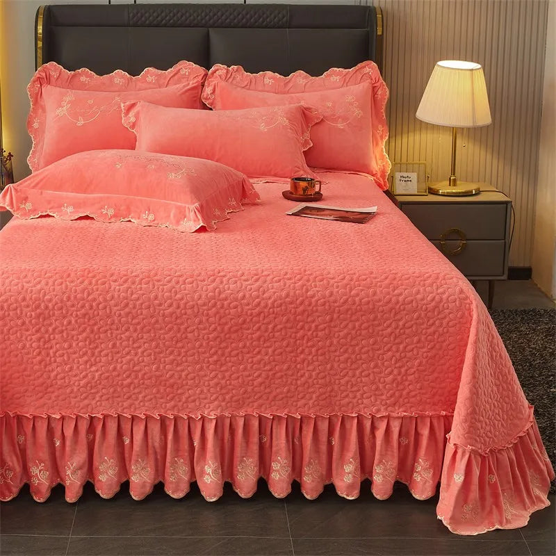 Conjunto de Cama Charme Feminino