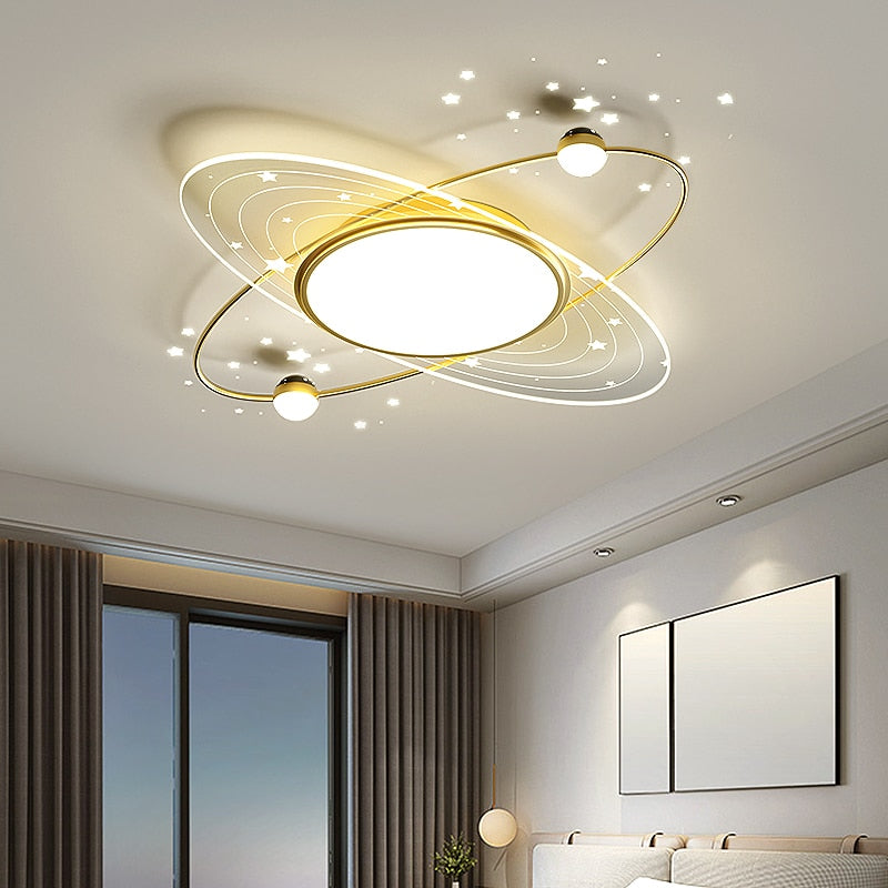 Luminaires de plafond LED étoilés modernes