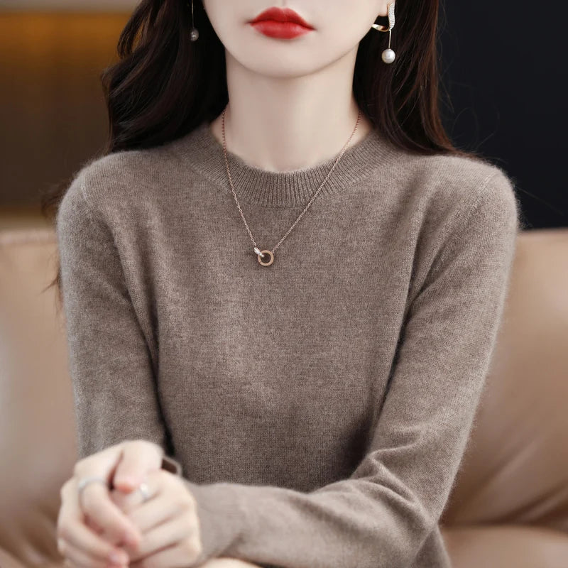 Charlotte: 100% wool cashmere sweater