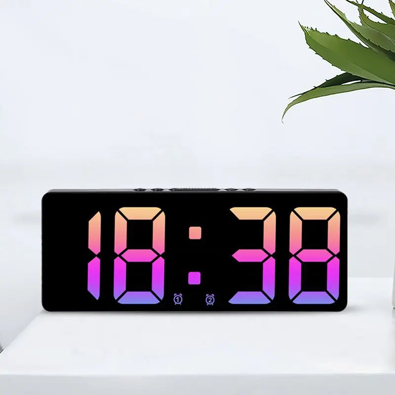 VoiceSnooze – LED Alarm Clock with Voice Control and Silent Night Mode