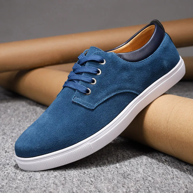 Genuine Suede Leather Sneaker