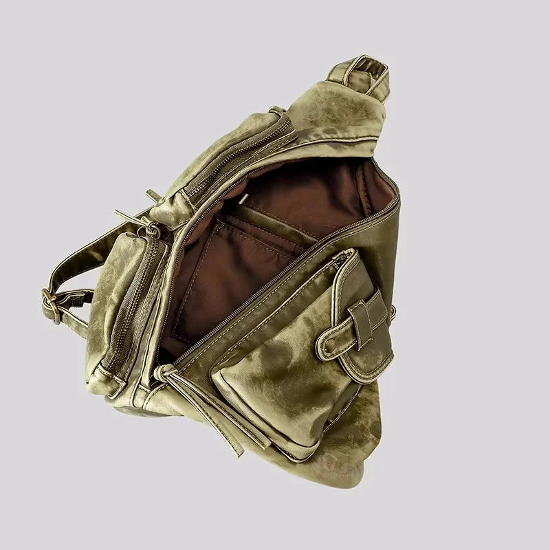 Distressed Vintage Backpack