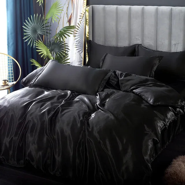 Silk Satin Bedding Set