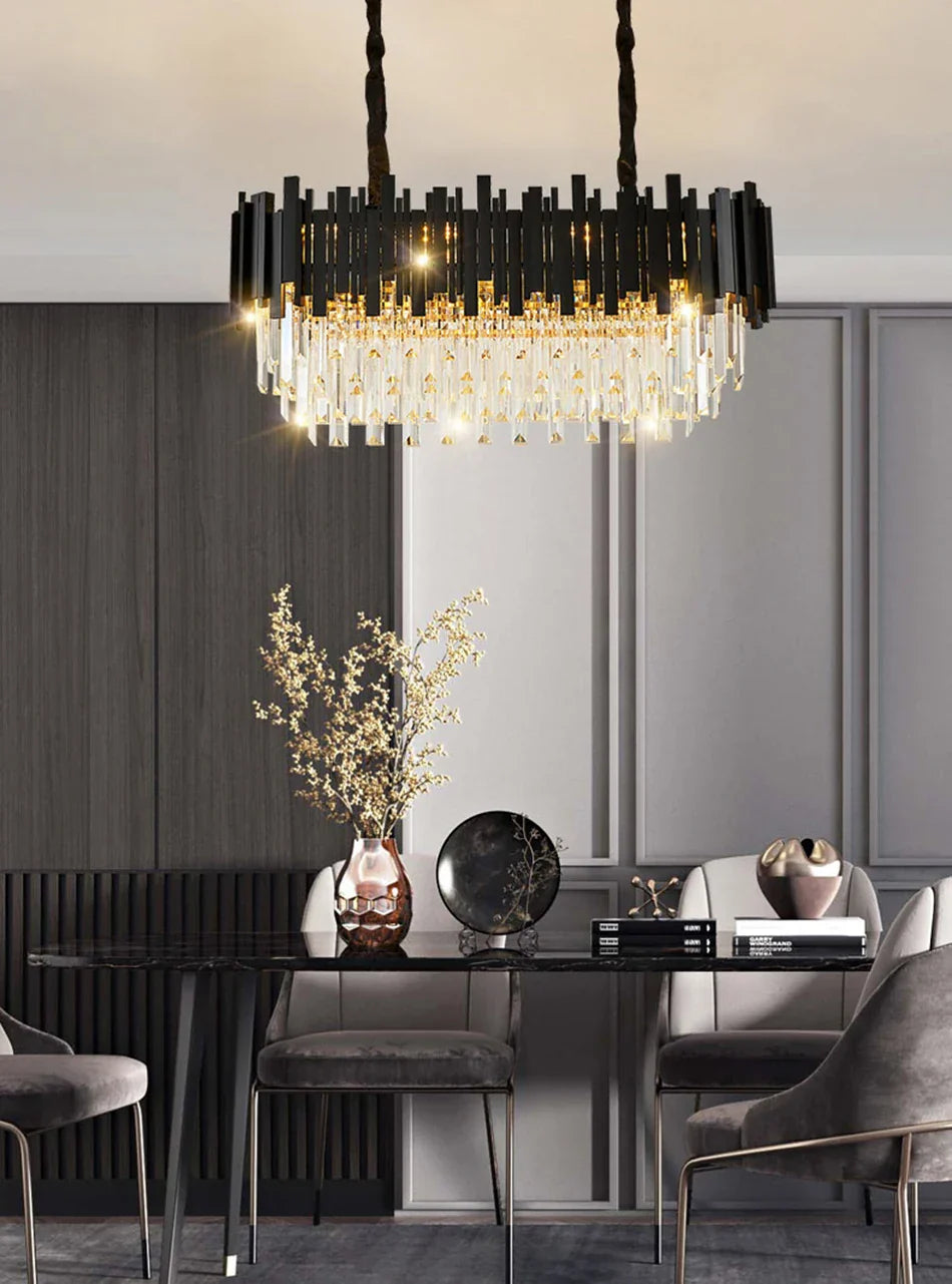 Edward Crystal Chandelier