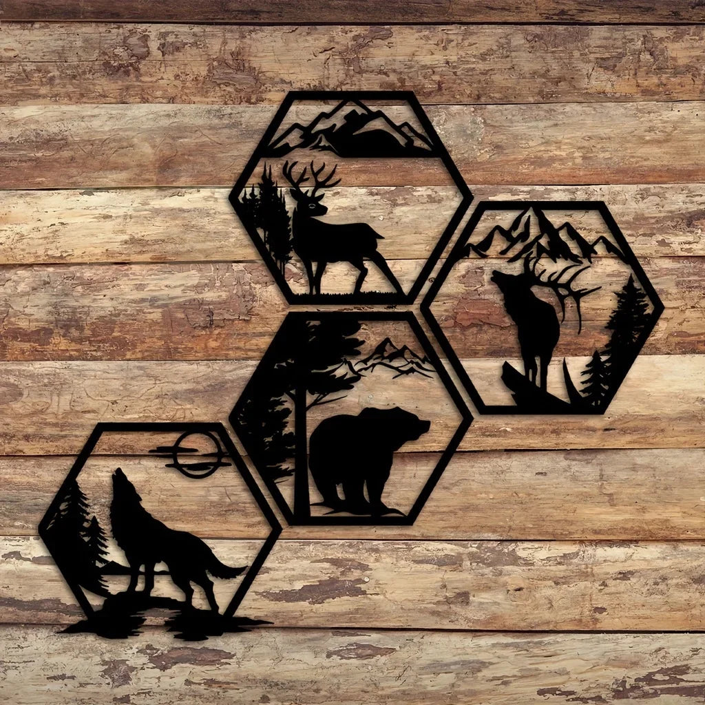 Forest Wildlife Wall Frame