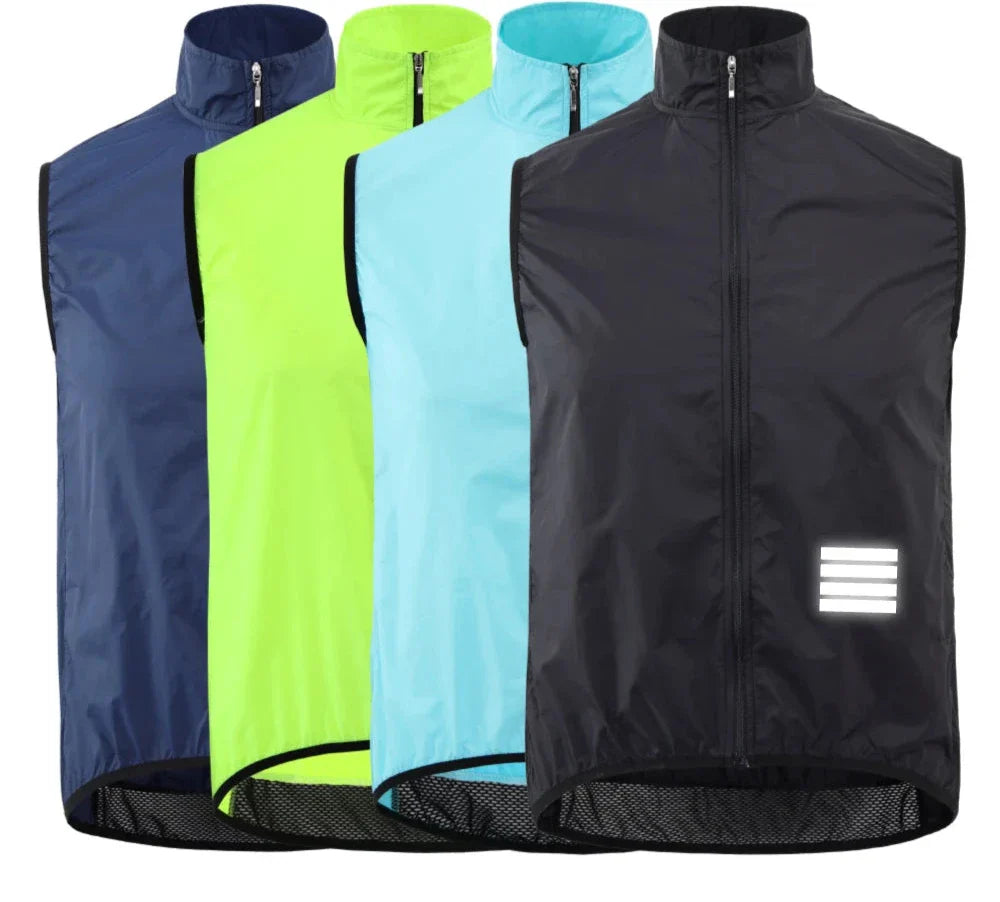 Axelo Veste de cyclisme pour homme – Gilet léger coupe-vent