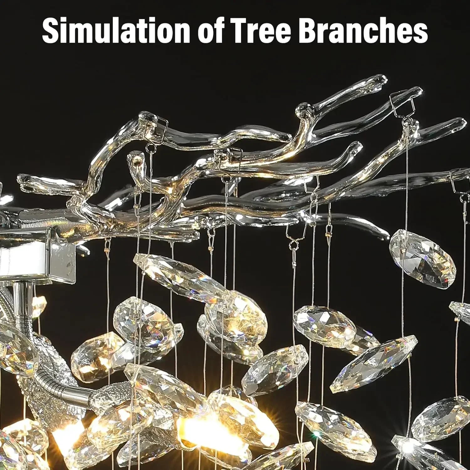 Vrimlo Tree Branch Chandelier