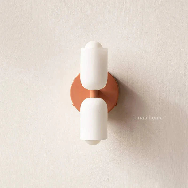 Creamy Glow Matt White Wall Lamp