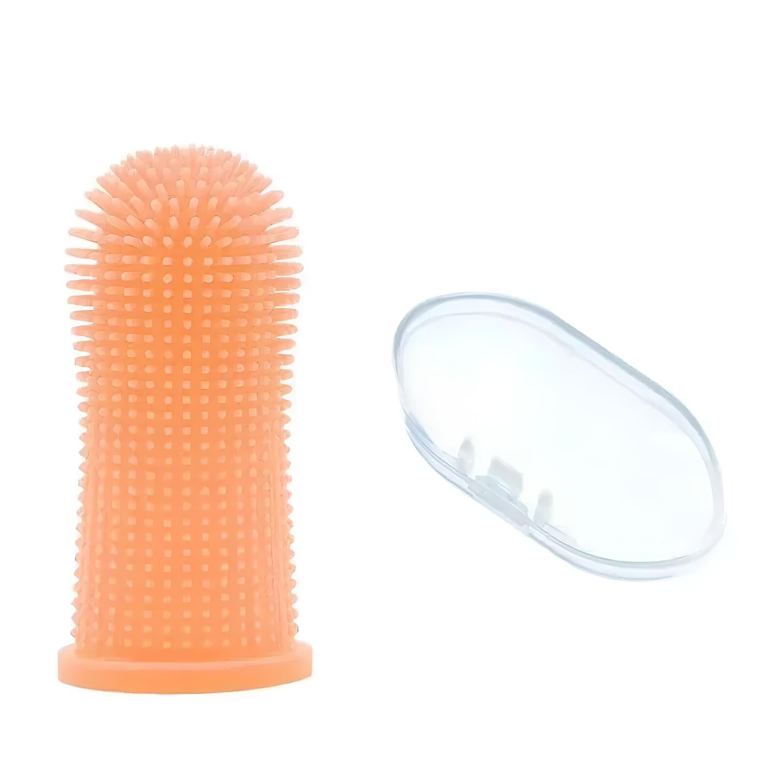 Brosse à dents en silicone pour chien