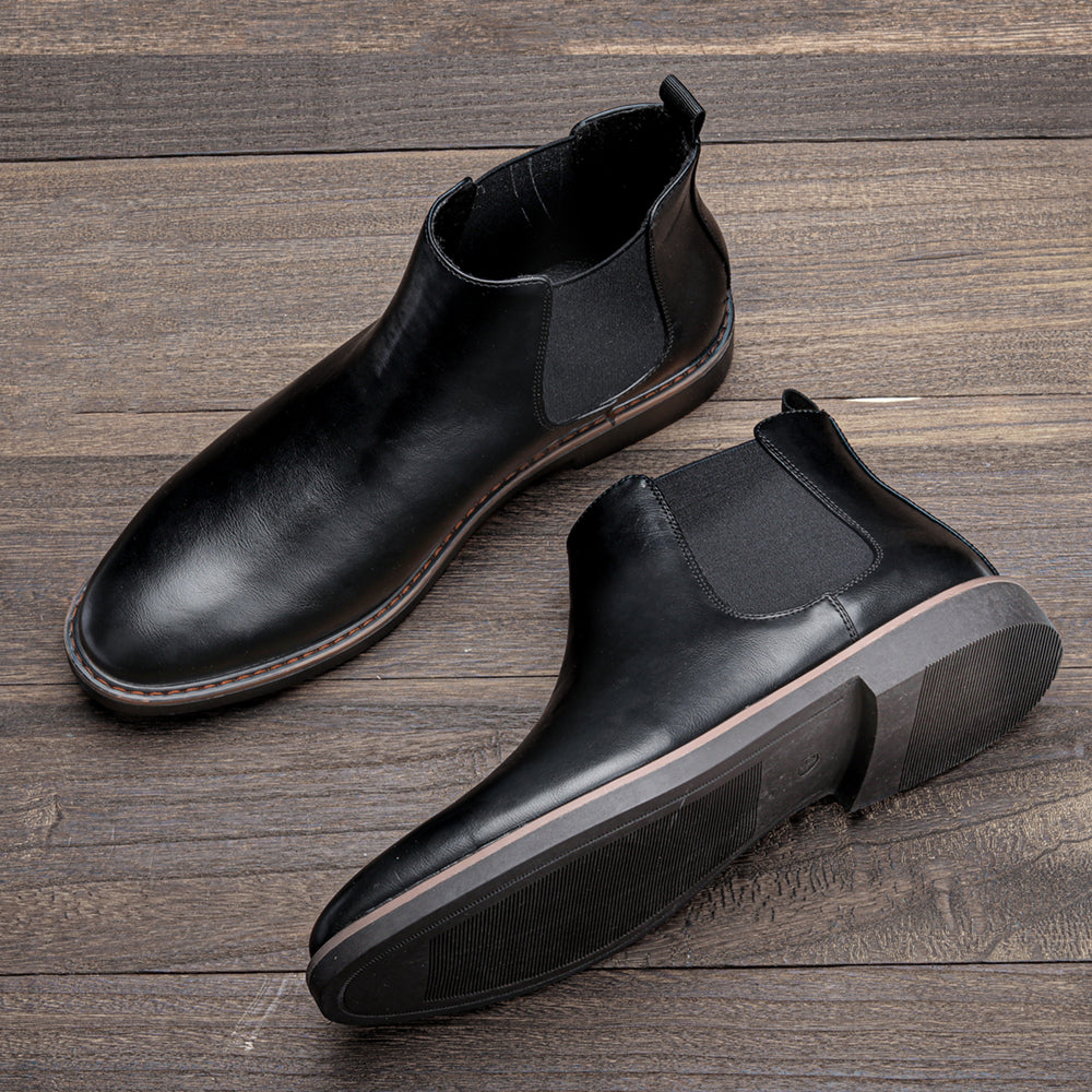 Paul: Retro Chelsea Boots - Comfortable, Handcrafted Fashion Footwear | Winter&Autumn