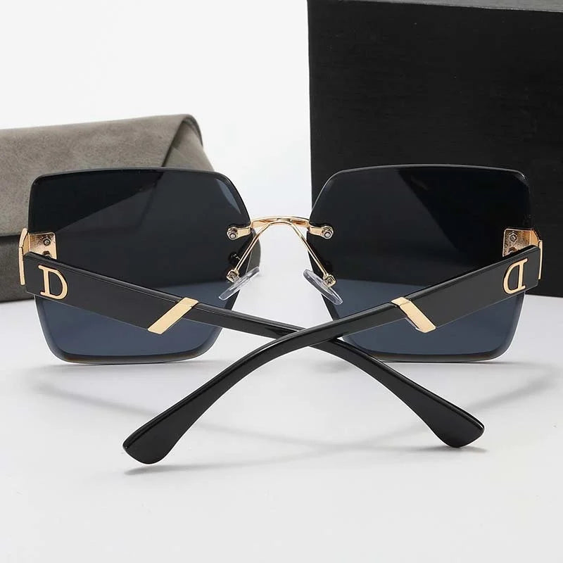 René Rimless Sunglasses - UV400