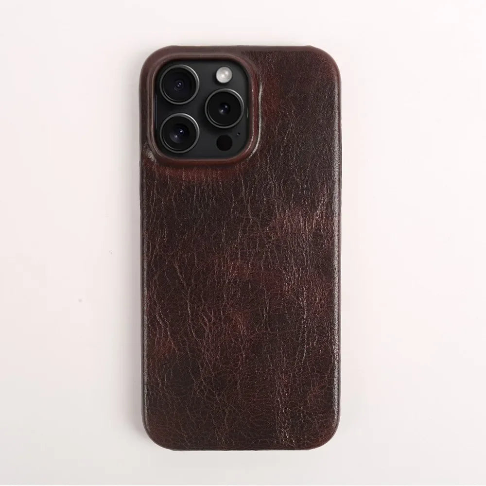 THE EXECUTIVE - GENUINE LEATHER IPHONE CASE