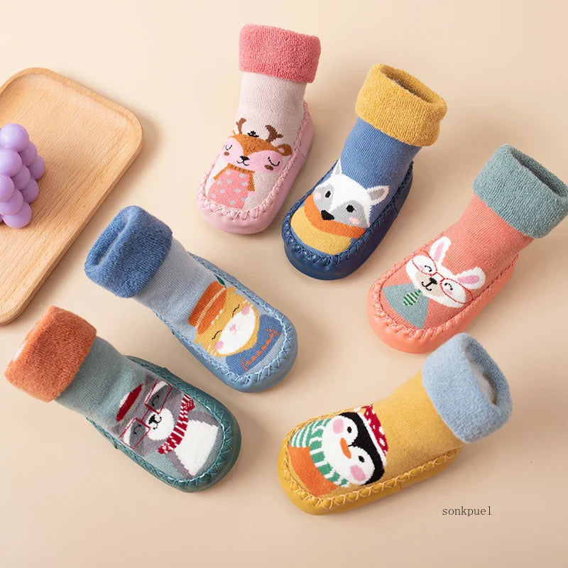 EllaWalk Baby Sock Shoes - Cozy First Walkers for Children