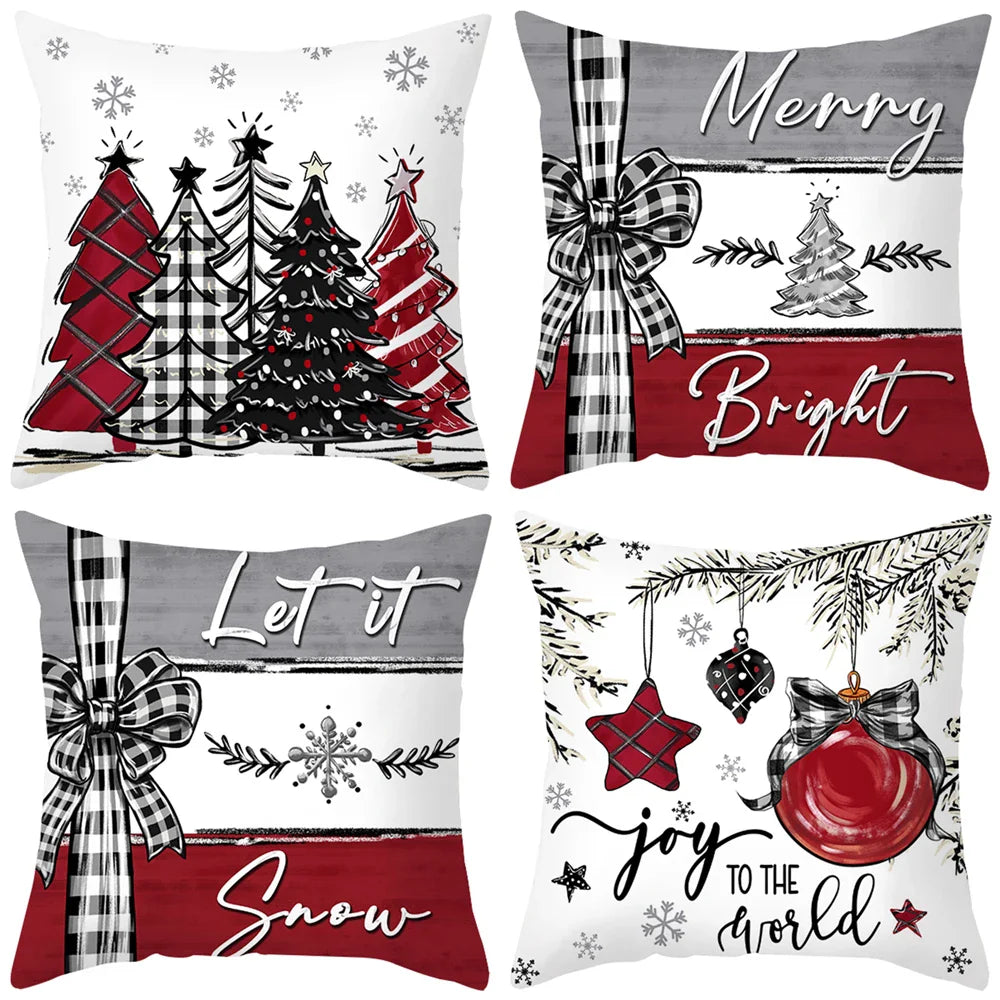 Noel Bliss Pillowcase | Festive Charm for Holidays