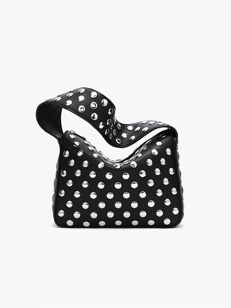 Dottie Noir Shoulder Bag