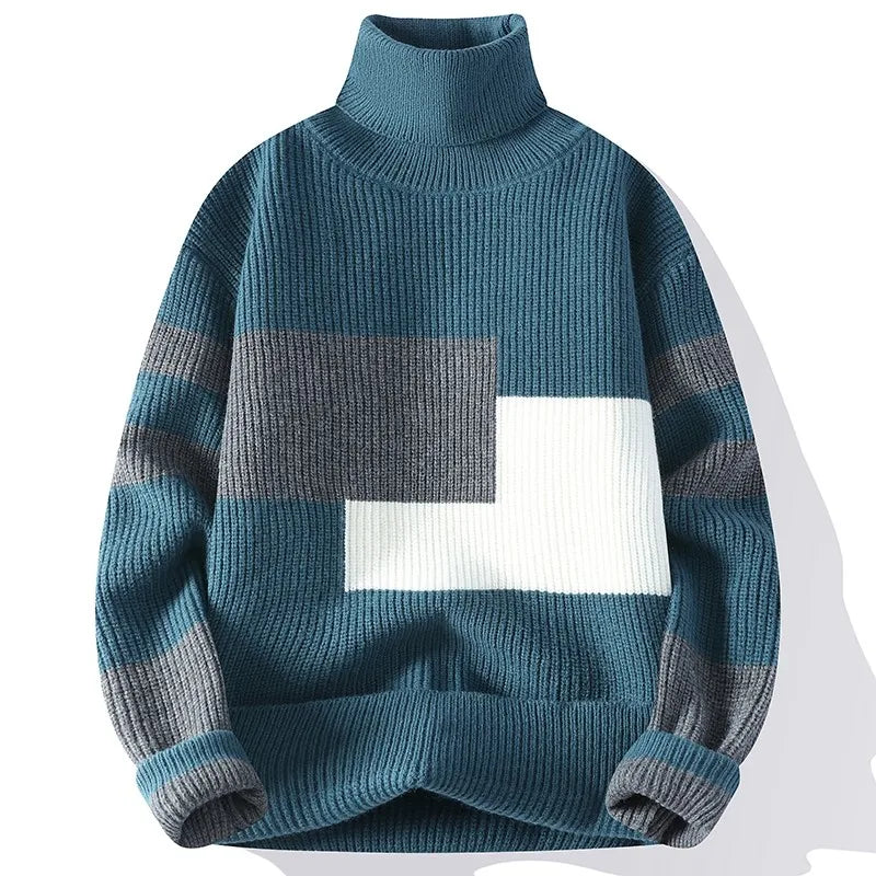 JM's Winter-Rollkragenpullover