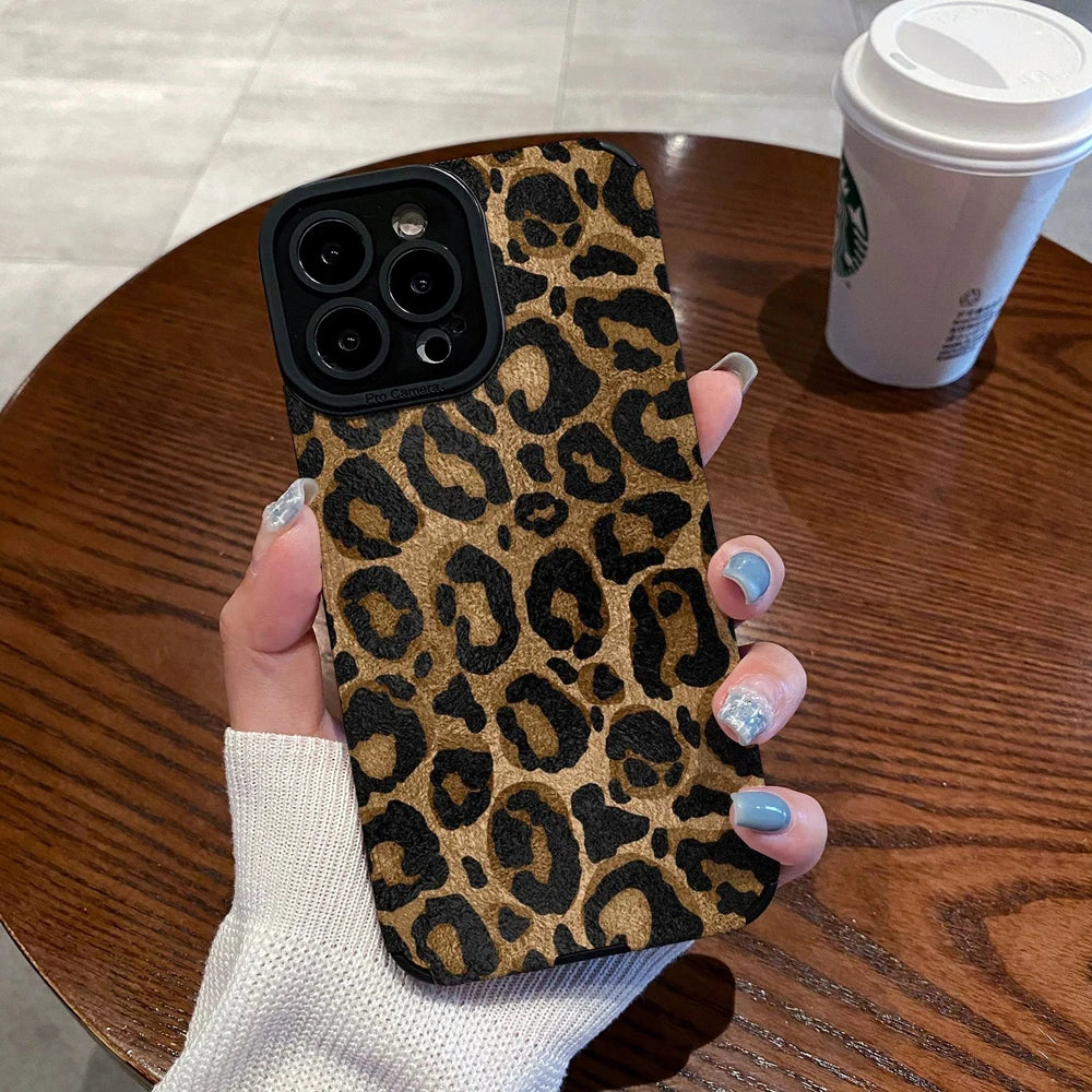 Klassinen Leopard iPhone -kuori