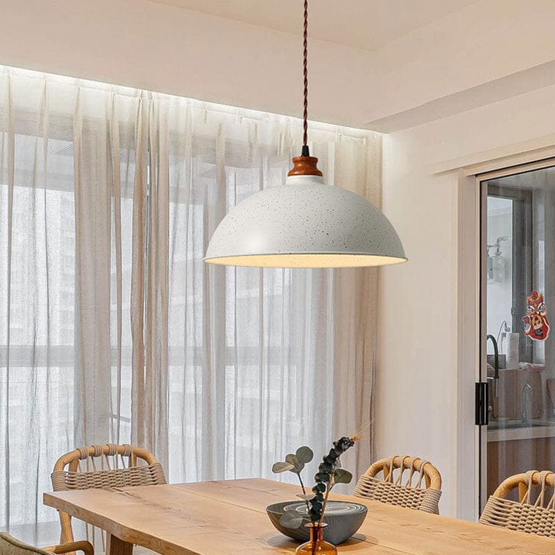 Minimalistisk Vit Design LED Hängande Lampa