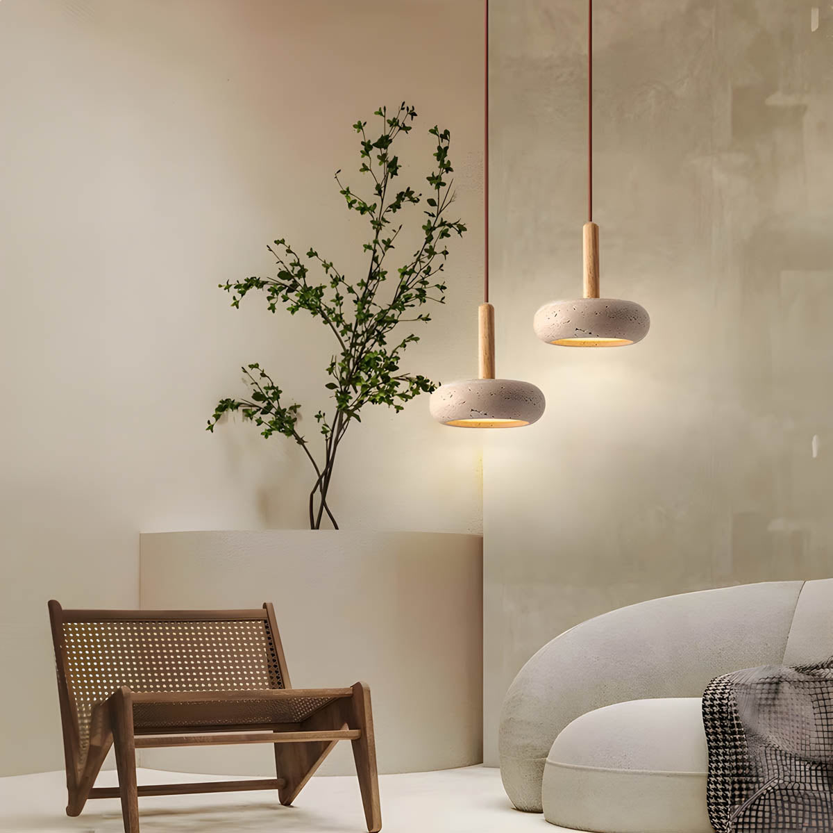 Emeraude - Stone Pendant Lamp for Every Room