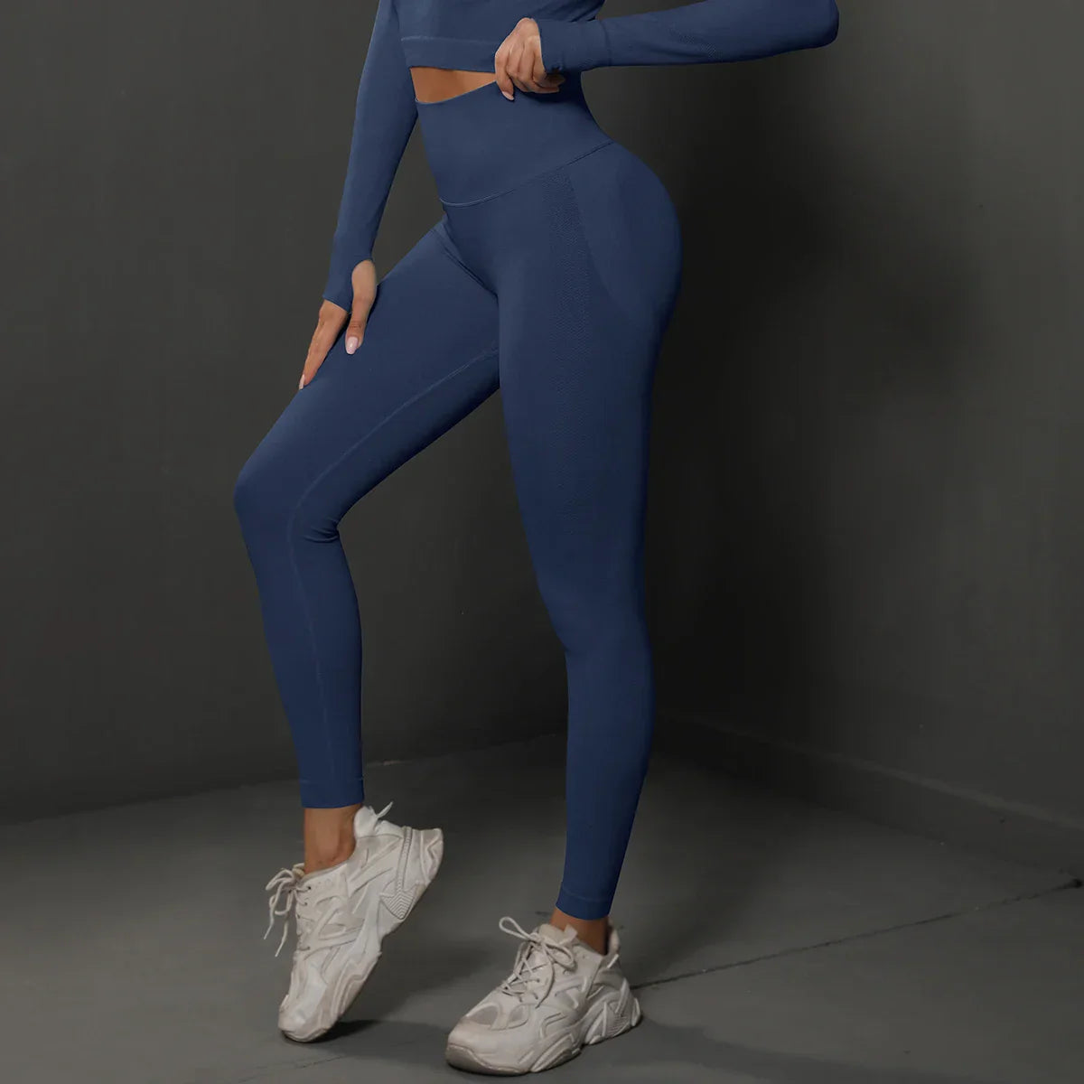 Högmidjade Instant BBL Rumpformande Leggings