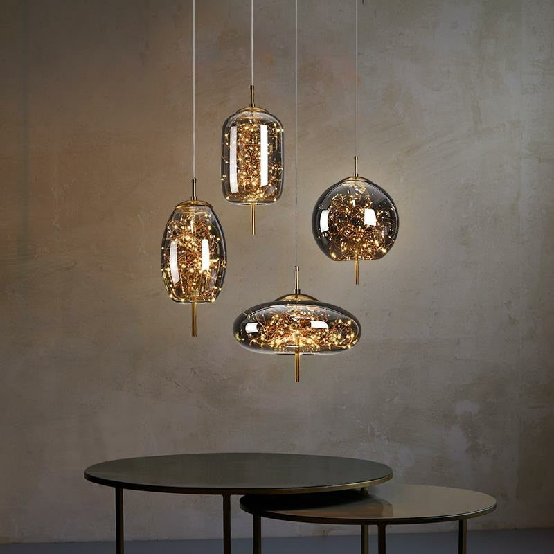 Haydée Glass Star Pendant Light lamp