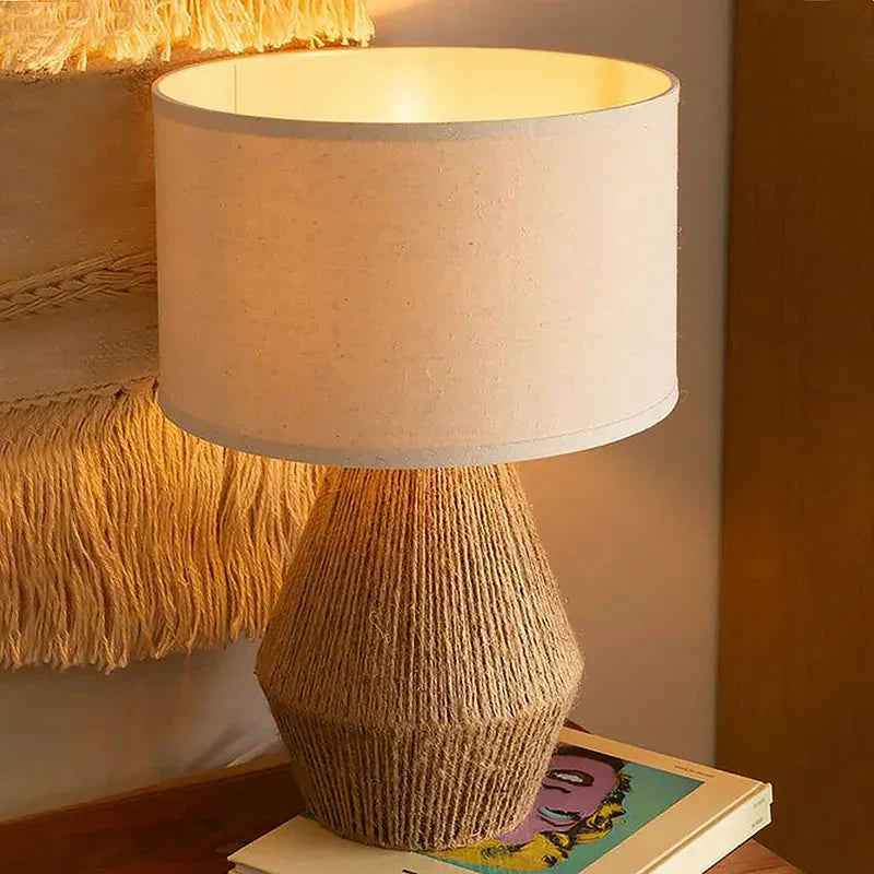 Amber Table Lamp